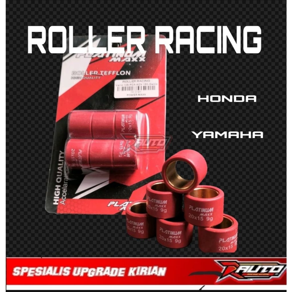 ROLLER RACING MIO M3 UPGRADE KIRIAN RACING MIO SMILE ROLER RACING MIO SOUL GT ROLLER 11 GRAM XRIDE R