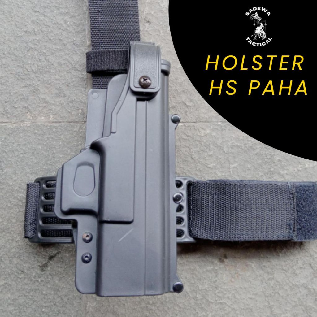 Holster Paha Hs Tactical Holster Beast Quality / Holster Sarung Pistol Paha Untuk HS Tactical  / Hol