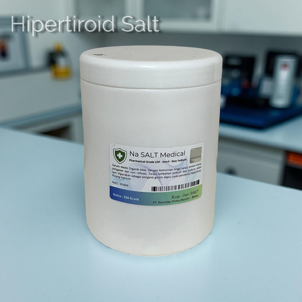 

Garam Masak Konsumsi Organik non yodium khusus Hipertiroid