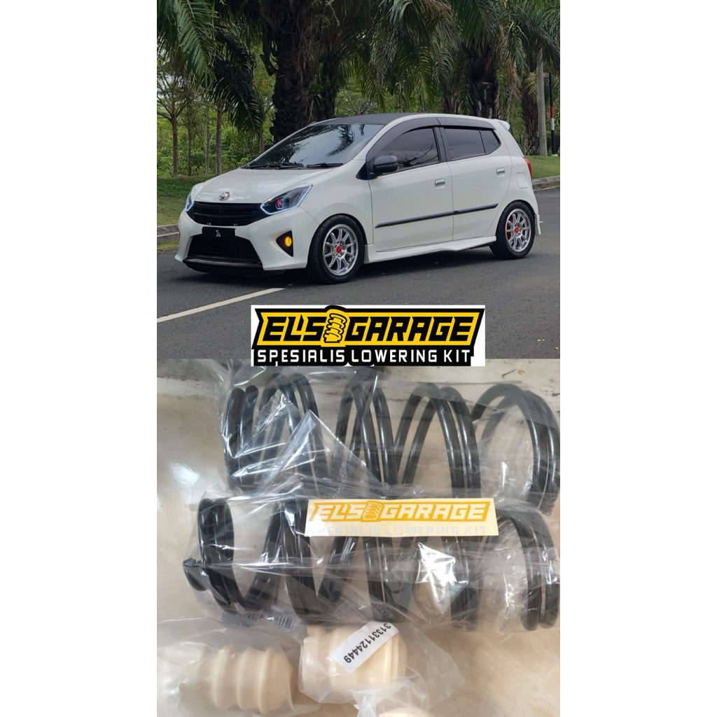 LOWERING KIT PER CUSTOM CEPER MOBIL AGYA/AYLA SEMUA TAHUN