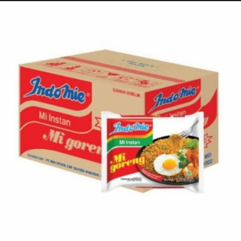 

MIE INSTAN INDOMIE GORENG 1 DUS ISI 40 BUNGKUS