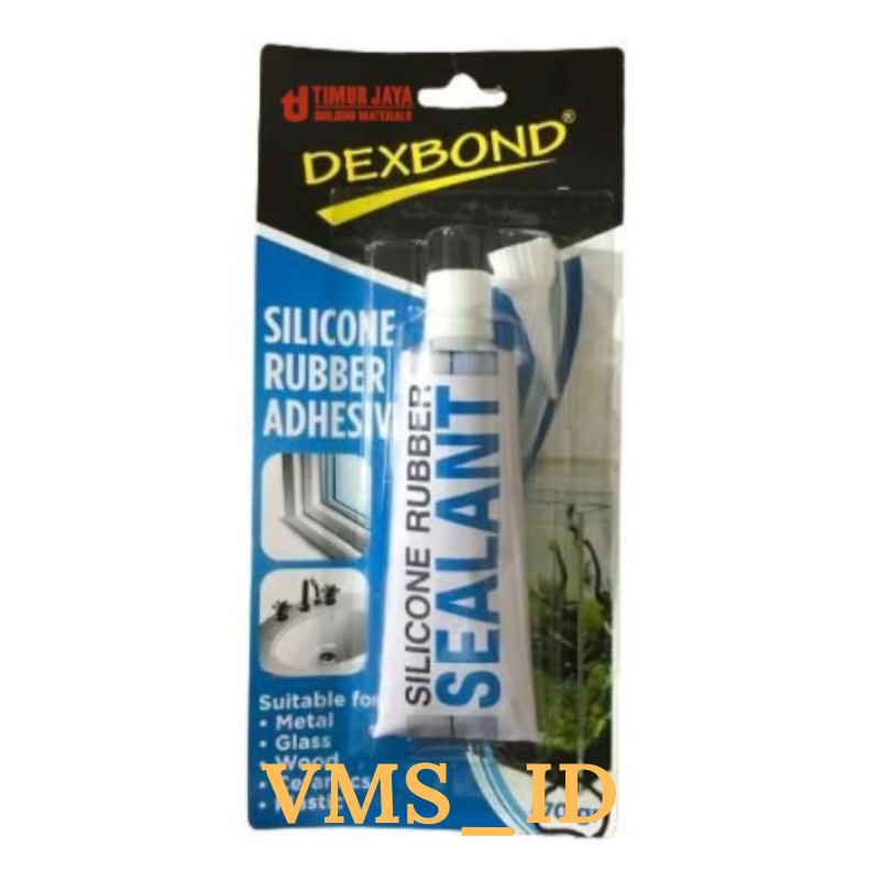 DEXBOND -- Lem Kaca KECIL 30gram / Lem Silicon Sealant Tube