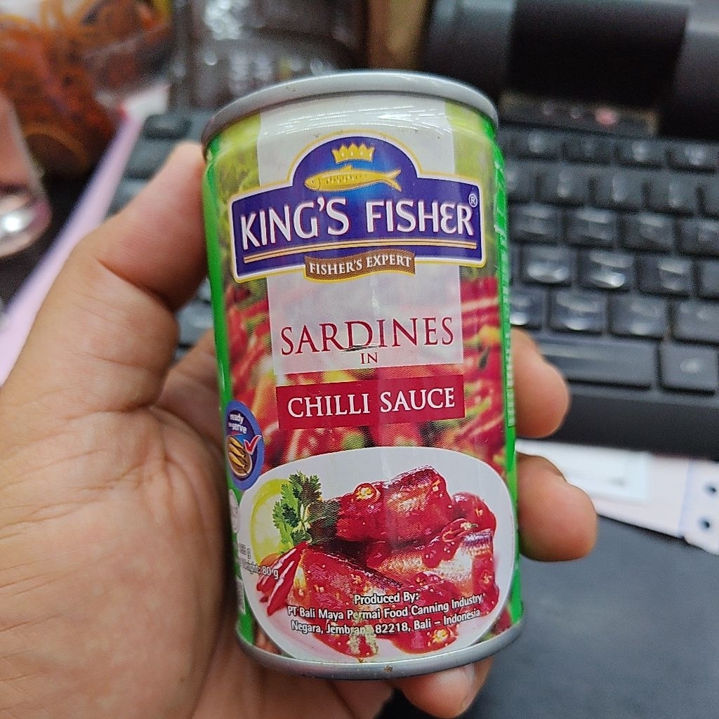 

KING'S FISHER SARDINES 155GR