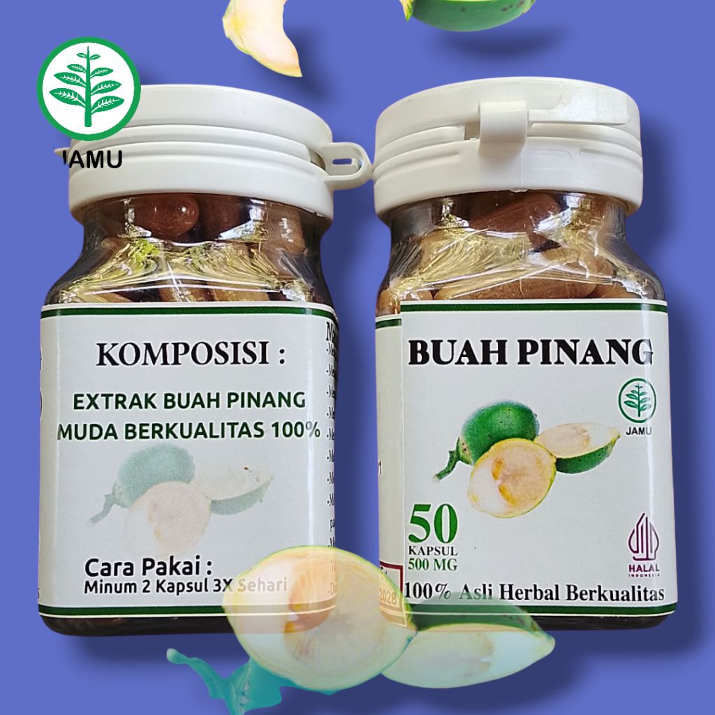 

Bubuk Pinang Muda Kemasan Botol