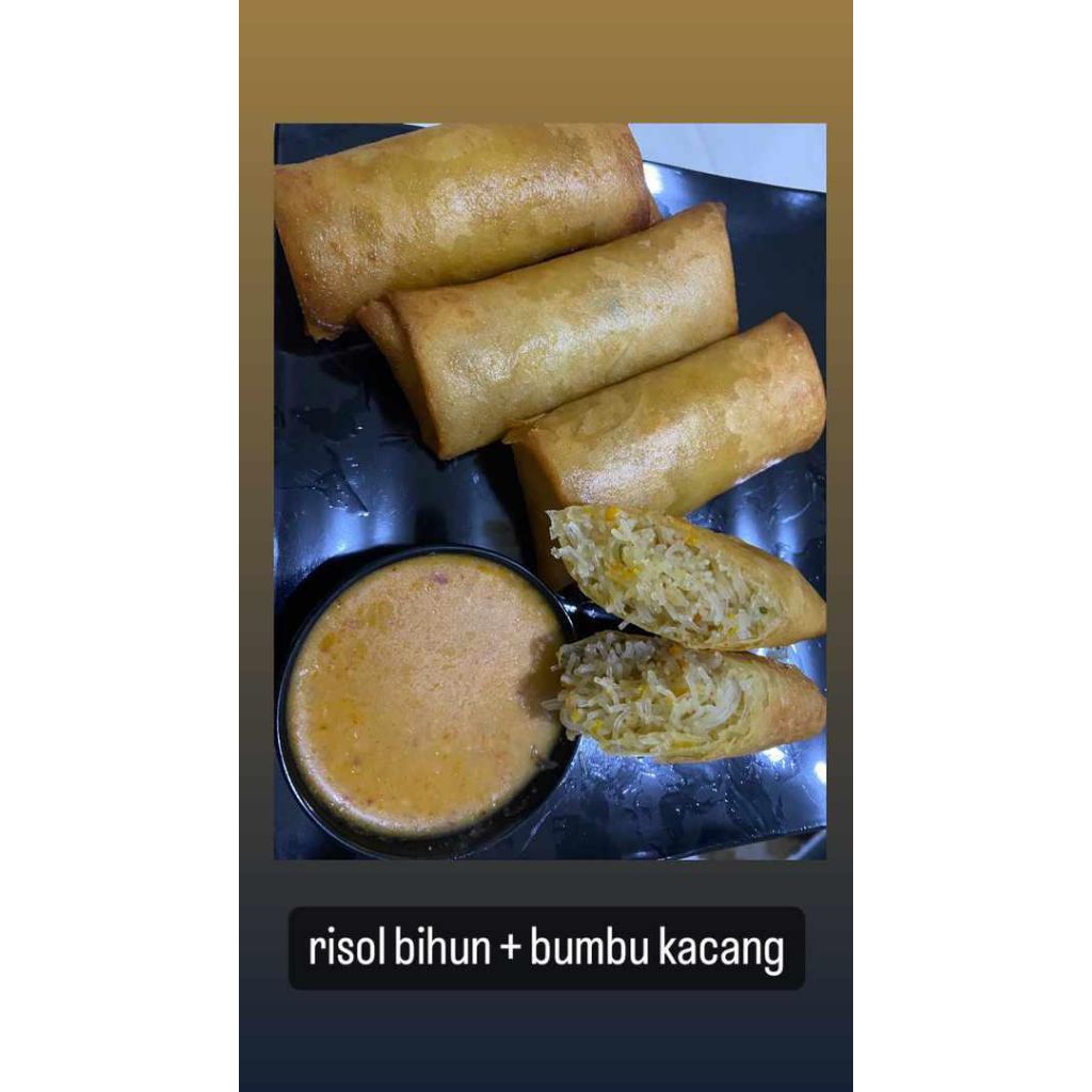 

Risol Bihun Bumbu Kacang