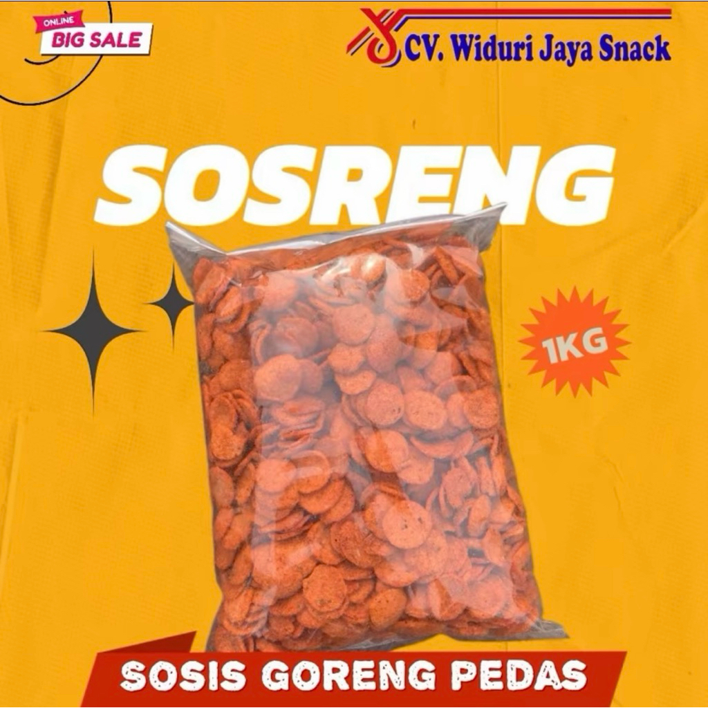 

WIDURI — Sosis goreng pedas gurih 1kg