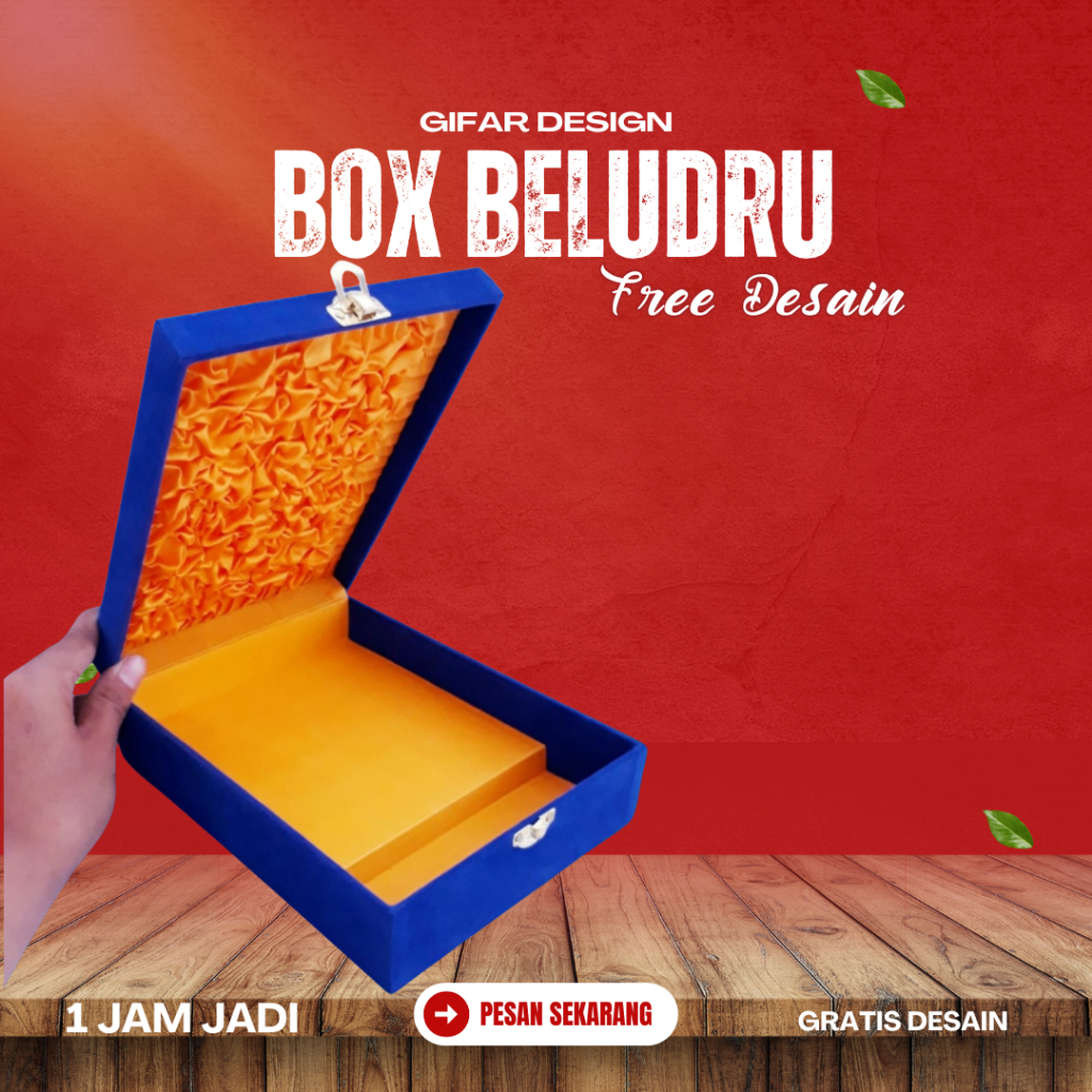 

Box Bludru Ukuran 33x17