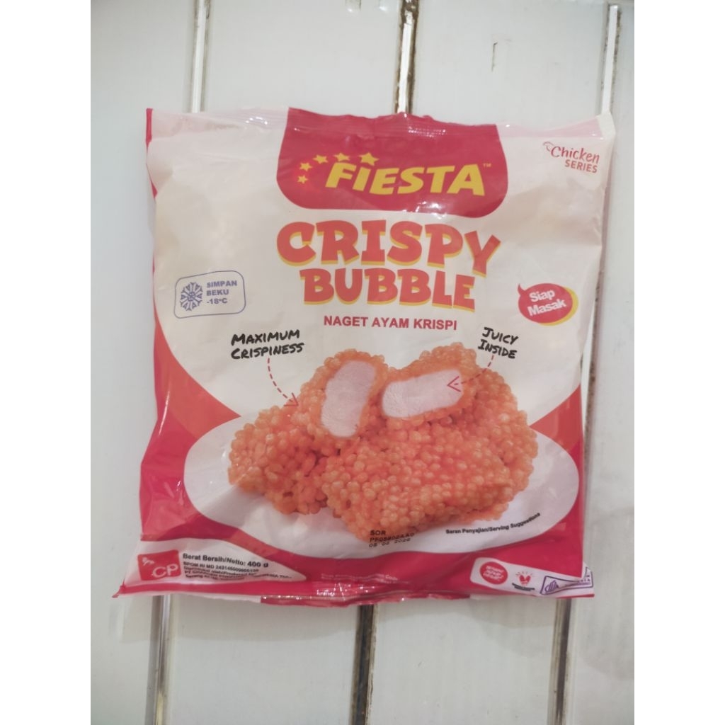 

Fiesta Crispy Bubble 400Gr