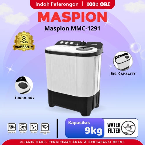 MESIN CUCI MASPION MMC-1291