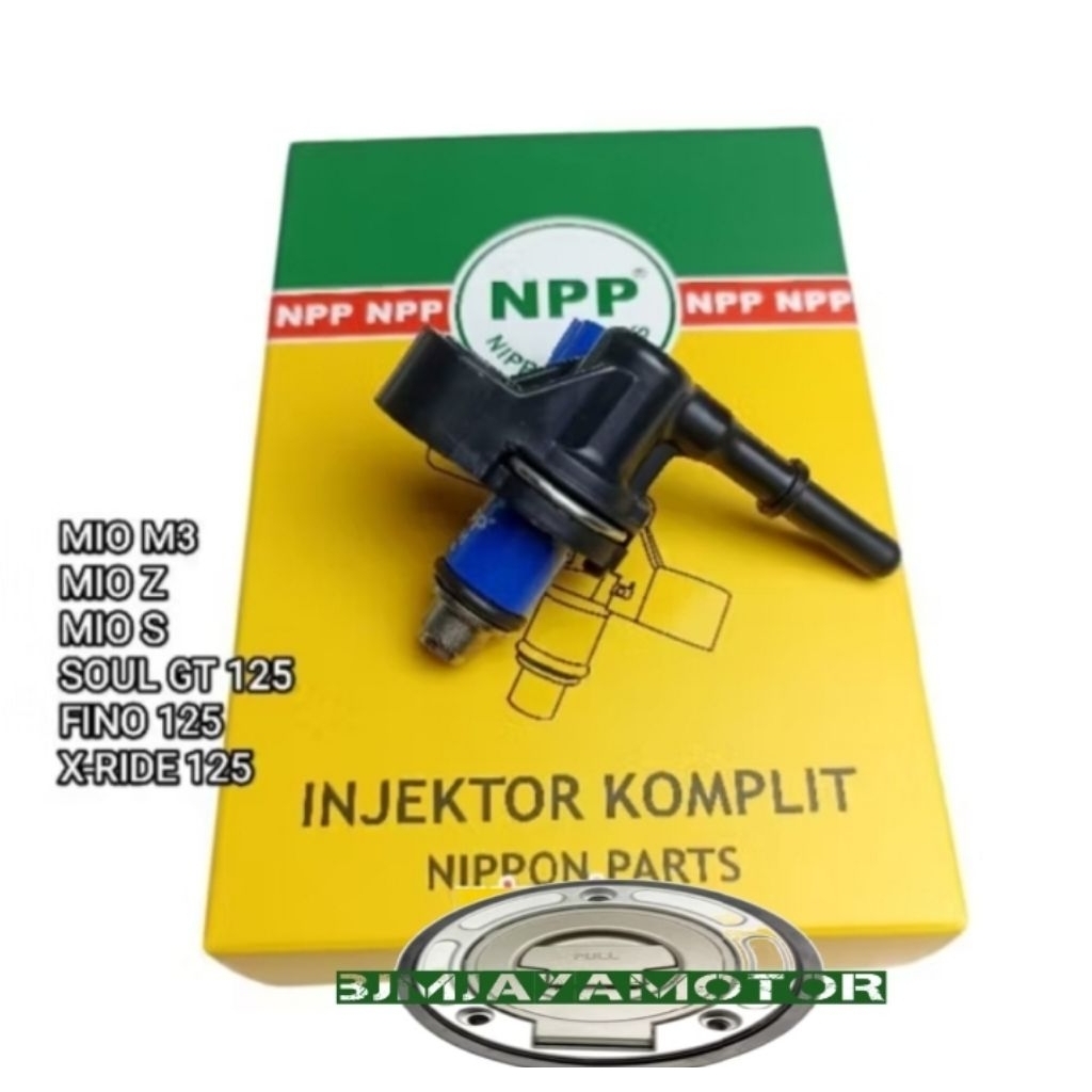 Injektor komplit Mio M3, Mio Z, Mio S, Soul GT, Xride, Fino 125 Original merk NPP