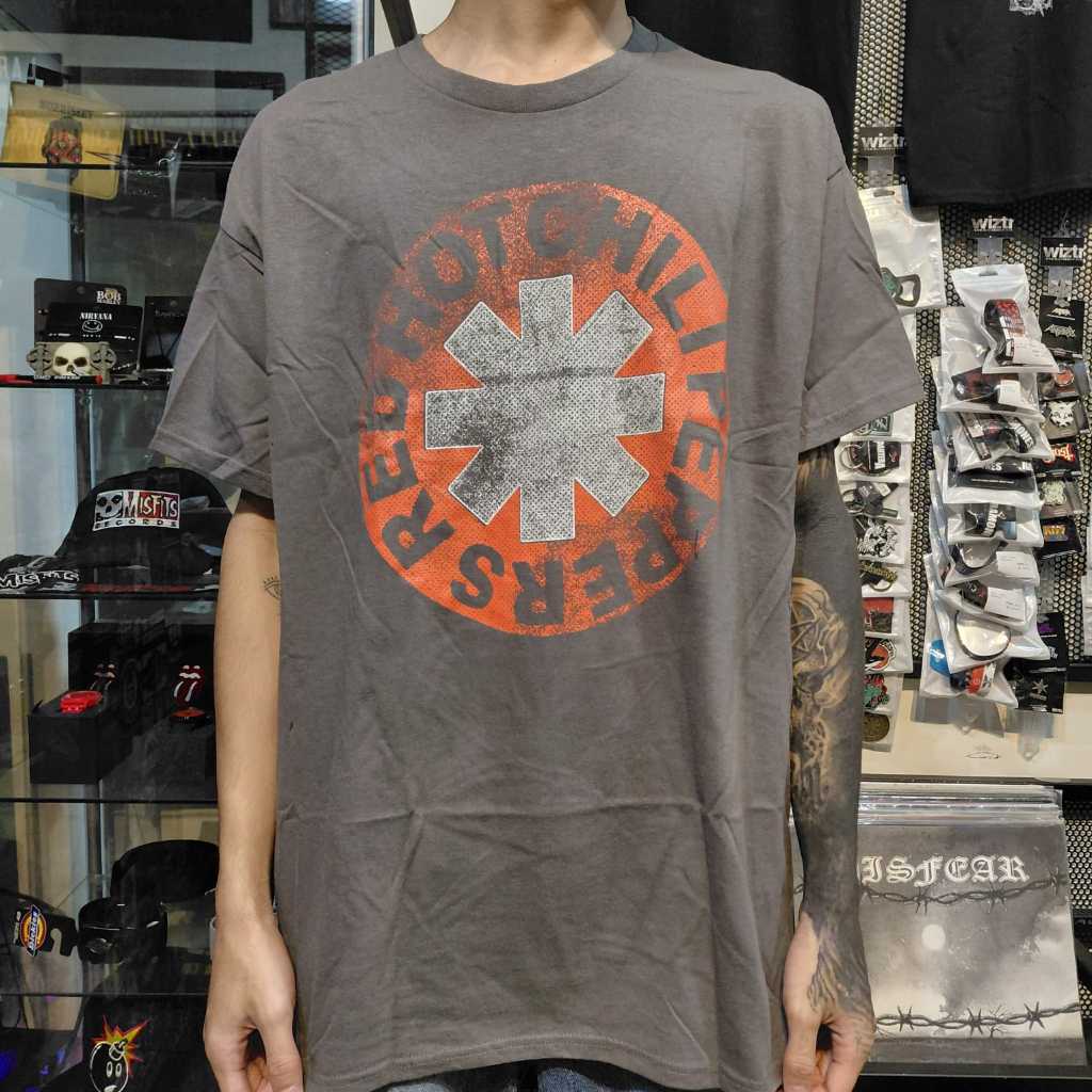 T Shirt Band Official RHCP - GRAPHIC GREY Original