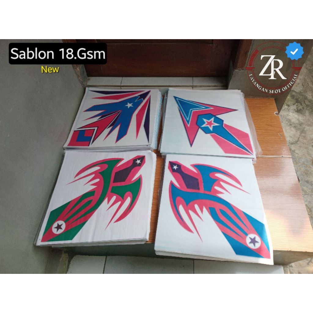 

Kertas: Sablon 18 Gsm. (Semi Minyak)./100 Lembar