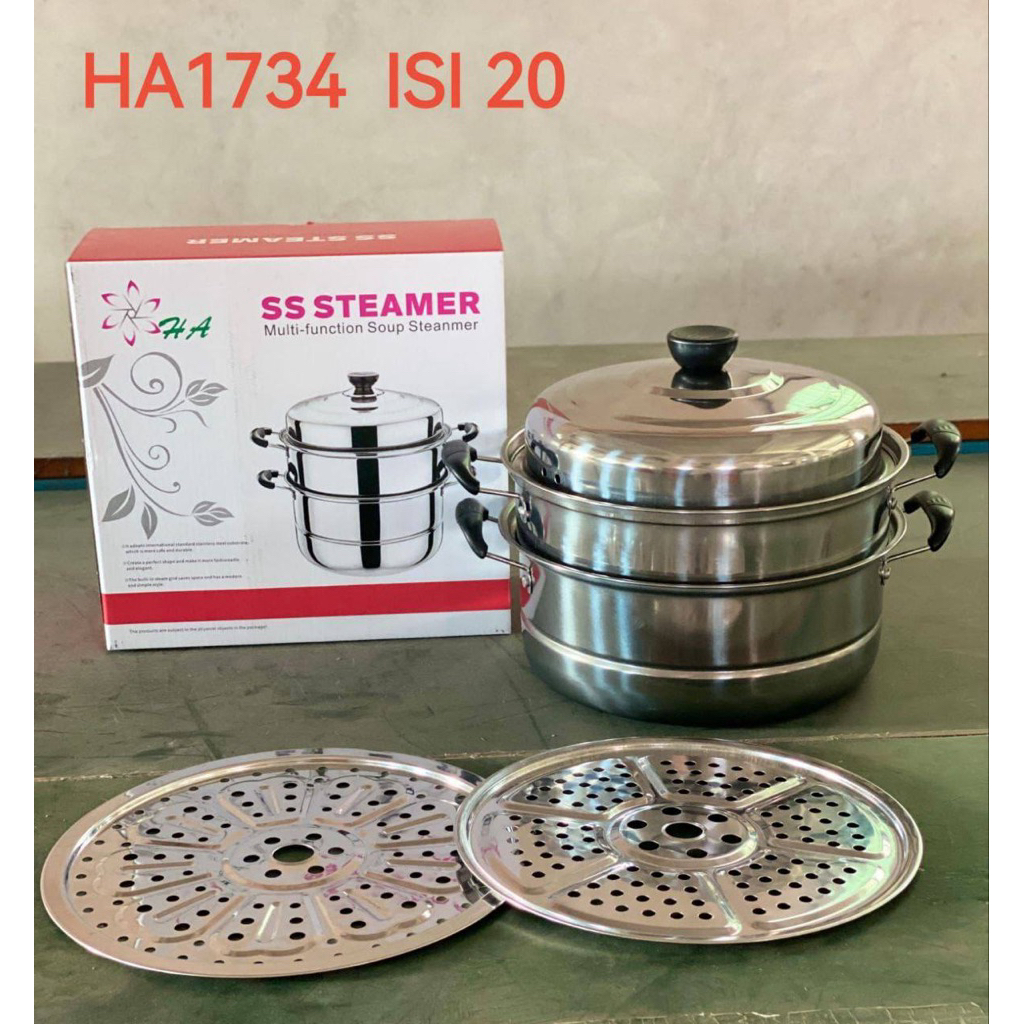 PANCI KUKUS 3 TINGKAT / PANCI STEAMER 3 TINGKAT / PANCI KUKUSAN