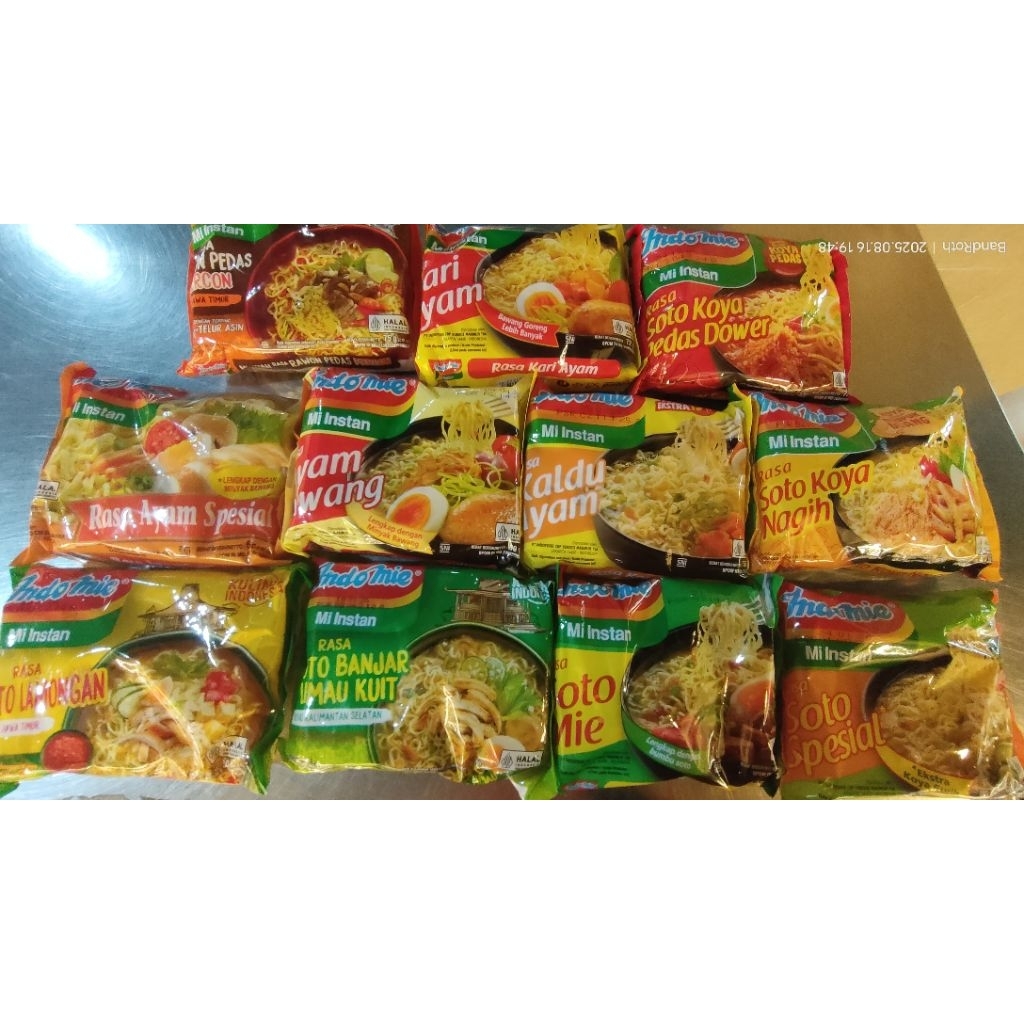 

mi instan kuah Indomie. Indomie Mi Instan kuah aneka rasa 75gr