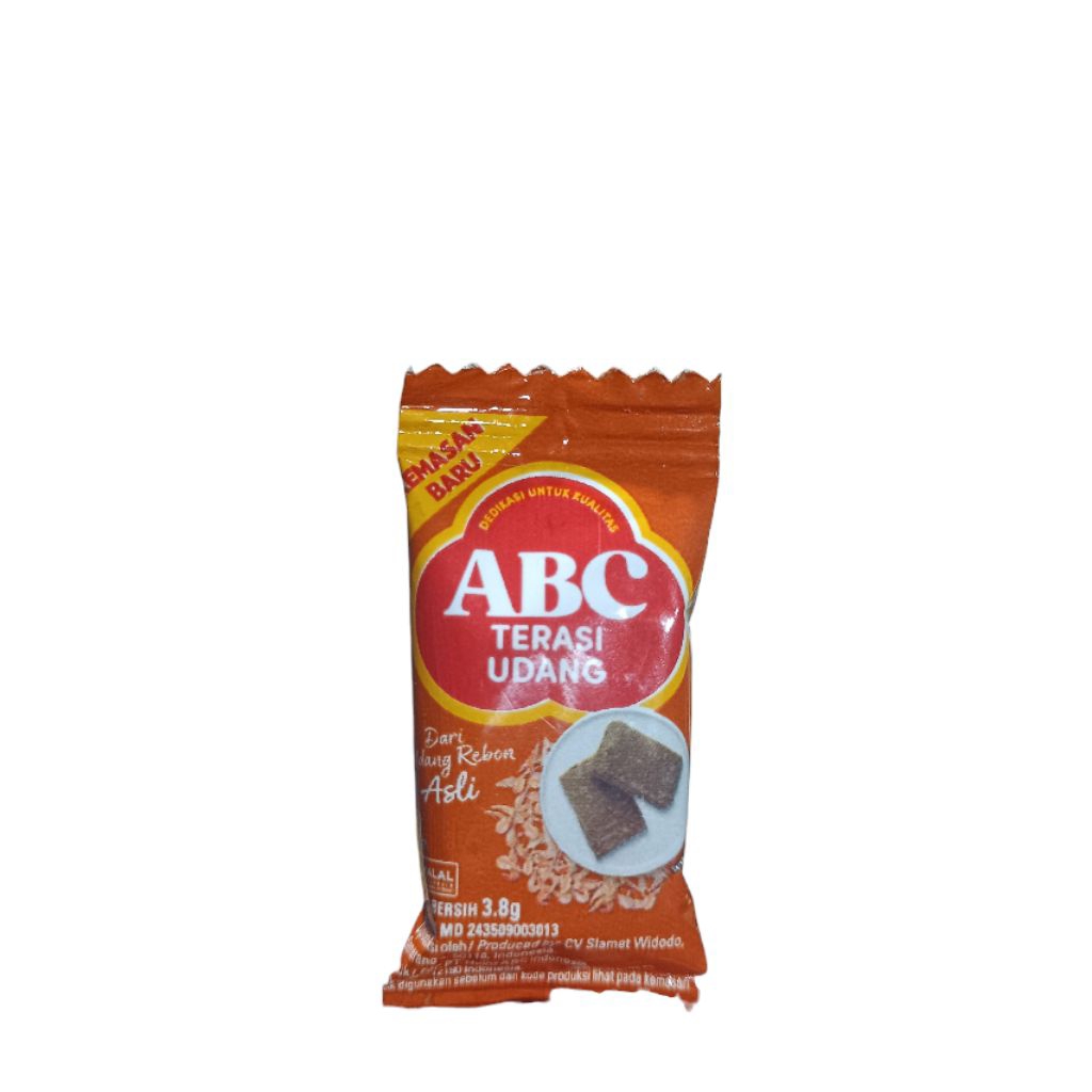 

Terasi Udang ABC Kecil 3,8gr Sachet Udang Rebon Asli
