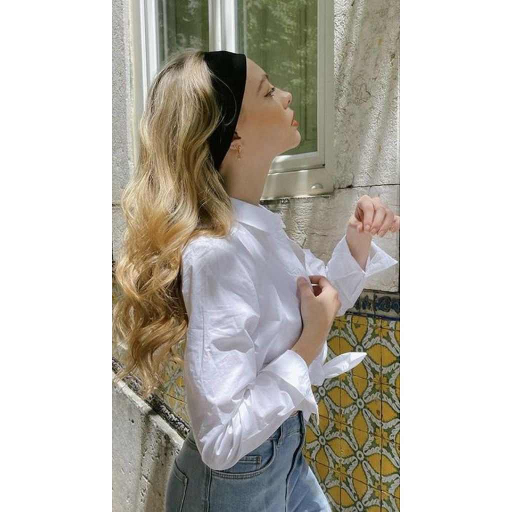 Headband Bando|Headband Wanita Polos-Kain Jersey