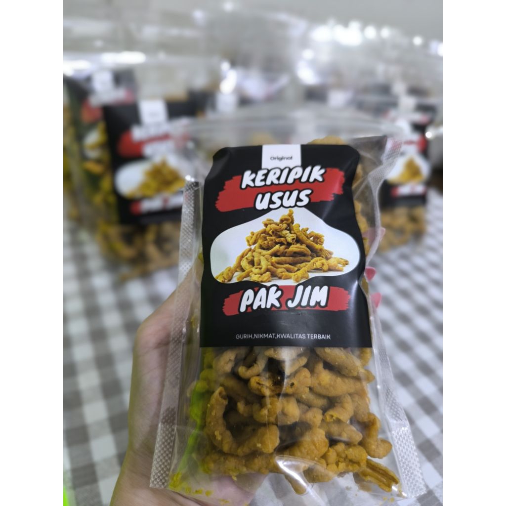 

kripik usus enak