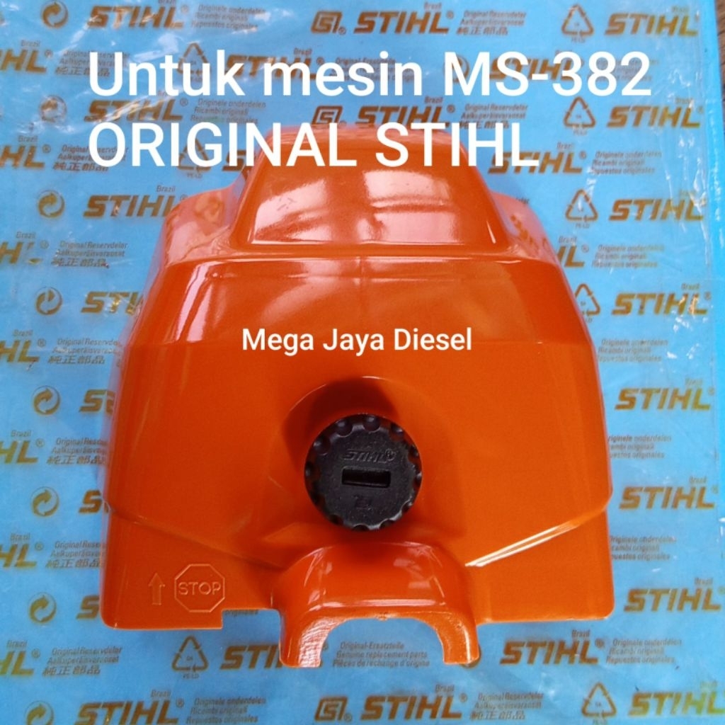 Carburetor box cover senso chain saw stihl MS-382 original stihl