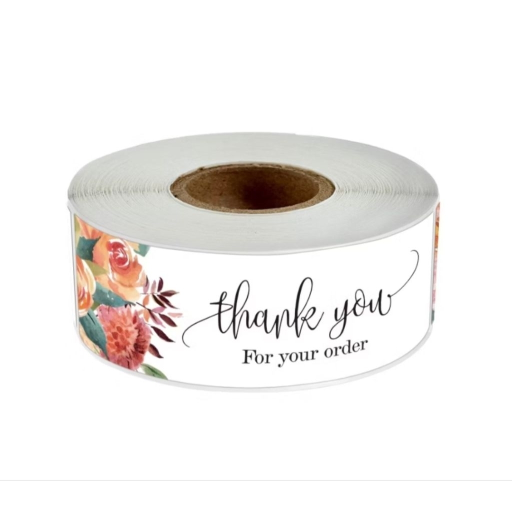 

Stiker thankyou label isi 120pcs