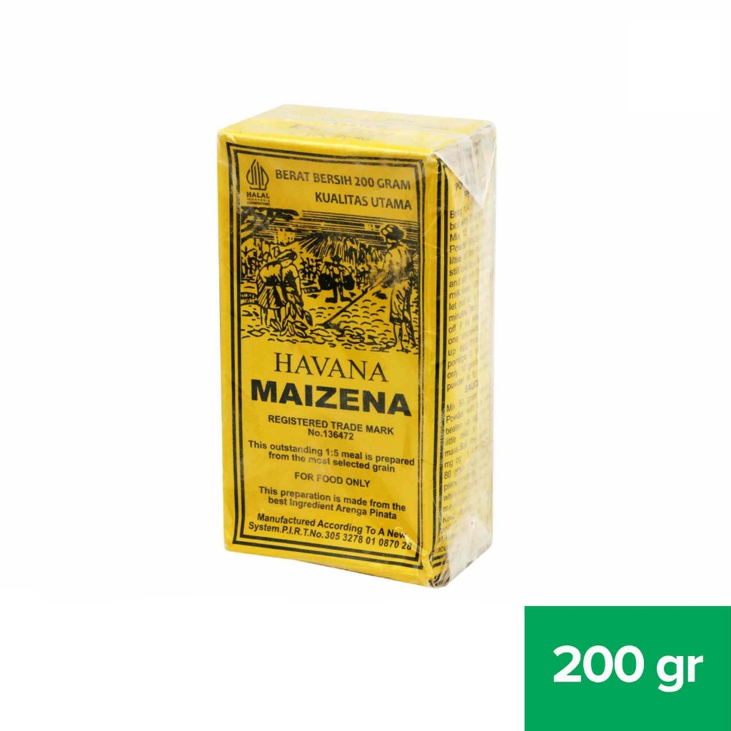 

HAVANA TEPUNG MAIZENA 200 GRAM