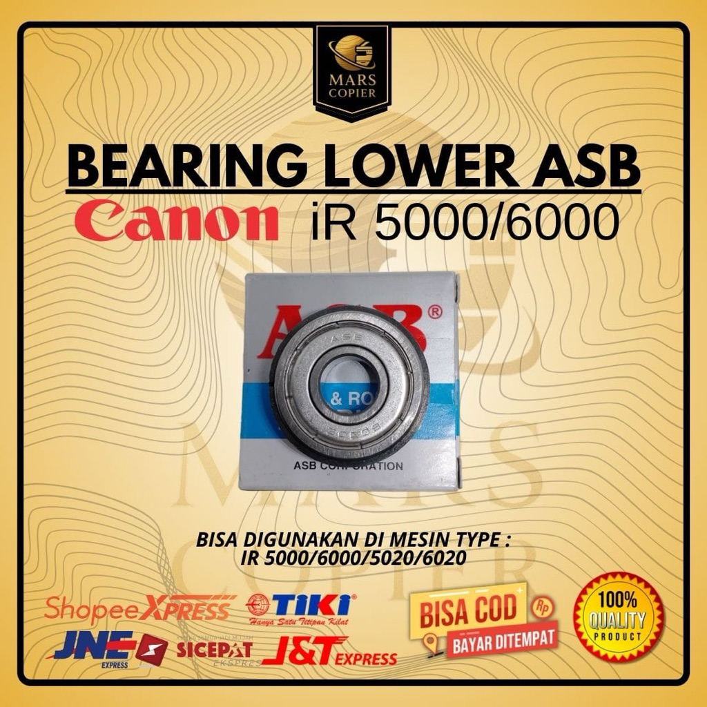 BEARING LOWER ASB 6000zz CANON IR 5000 6000 5020 6020