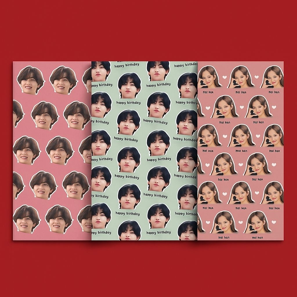 

Kertas Kado Wajah Custom