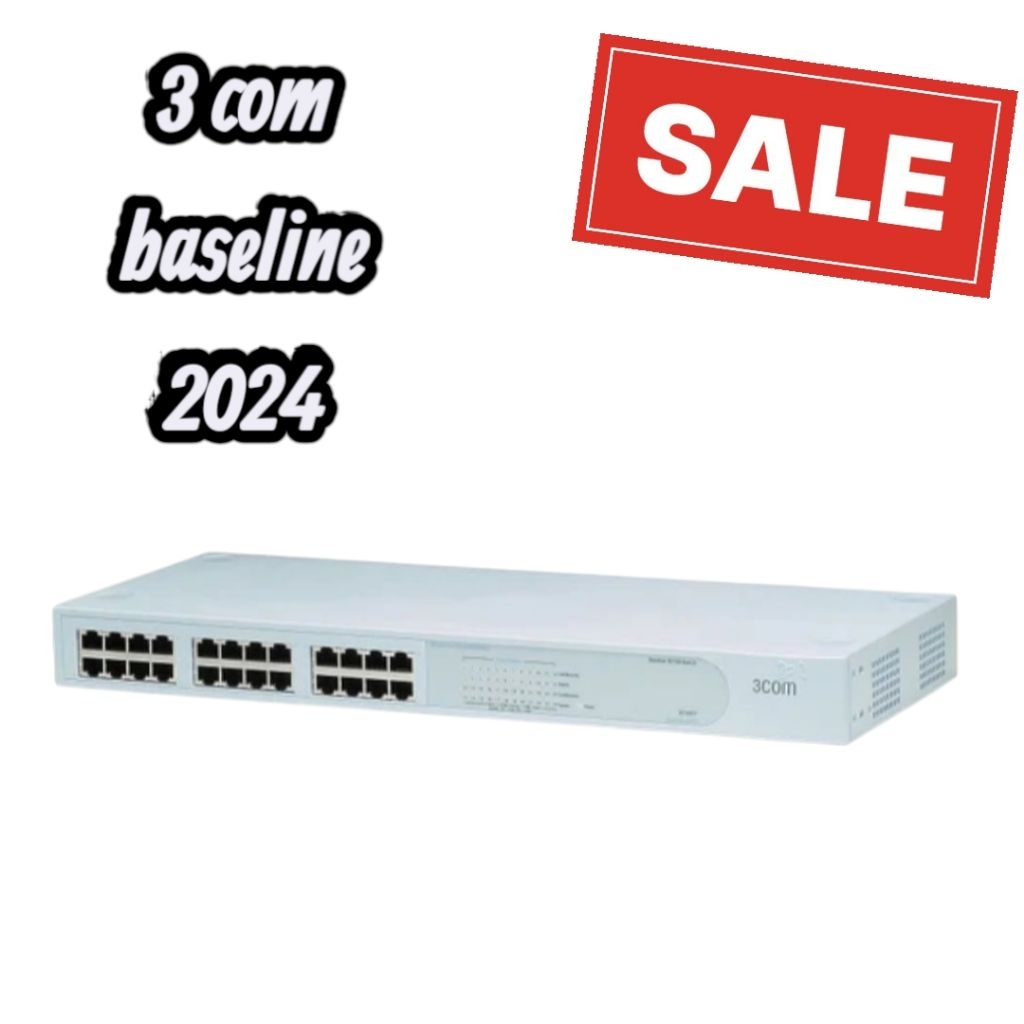 3Com 2024 Baseline 24 Port Switch 3C16471