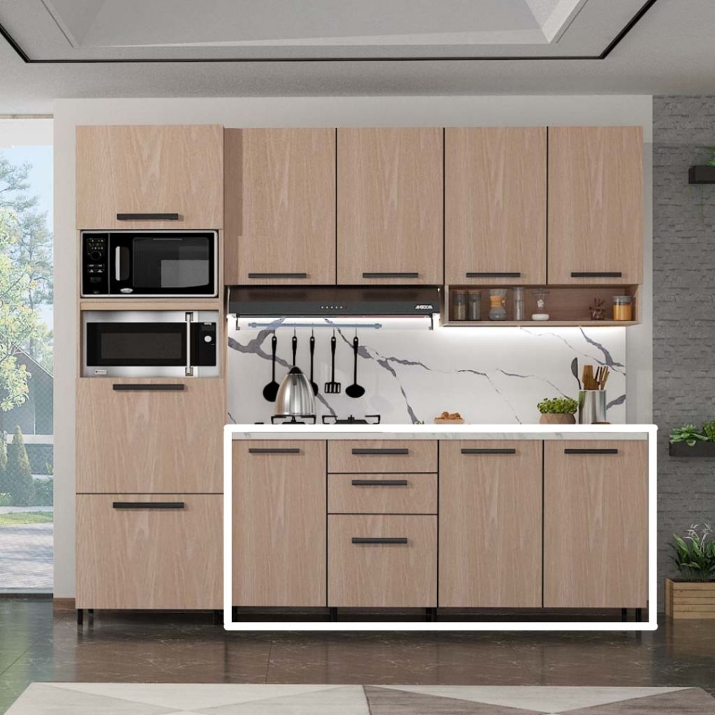 KAYUNA.idea Kitchen Set Queens Rak Bawah/Kitchen Set/ Kitchen Set Multiplek/ Kitchen Set Awet/Kitche