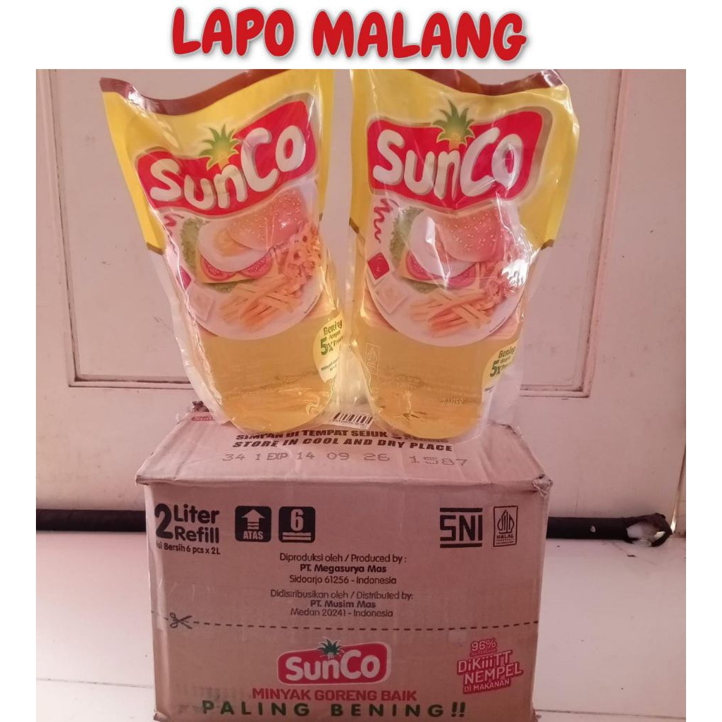 

(KARGO-INSTAN) Minyak Sunco 2L, Sovia 1L kartonan dan ecer (bisa kolian)