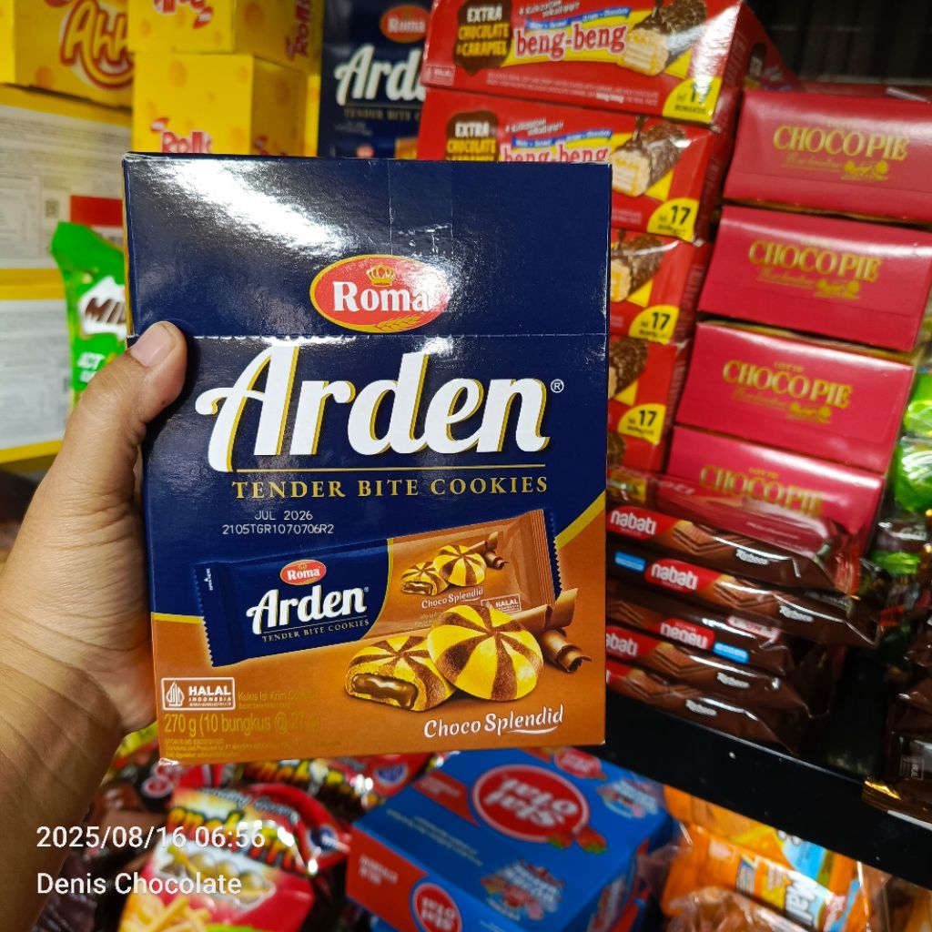 

Biskuit Roma Arden isi 10bungkus