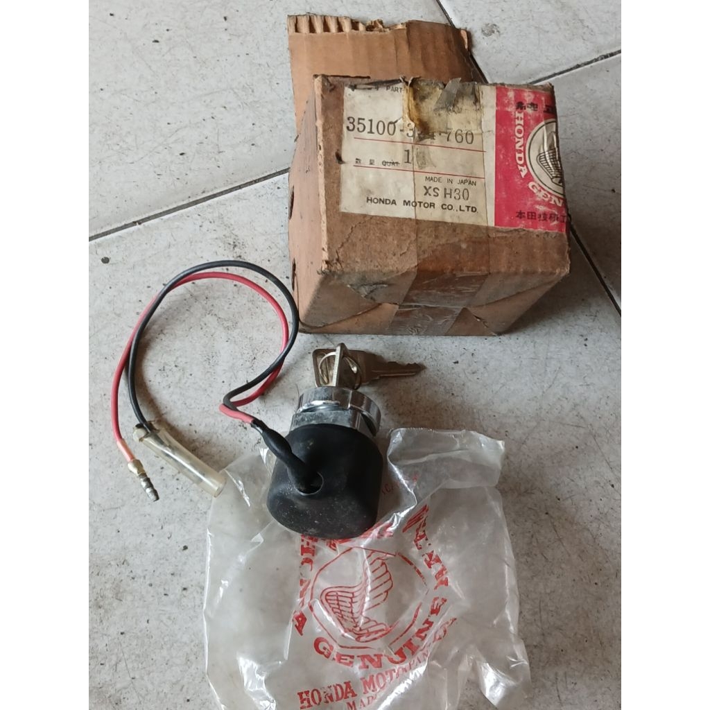 KUNCI KONTAK HONDA CB100.CB125 KODE 324 ORIGINAL BARU ASTRA JAPAN