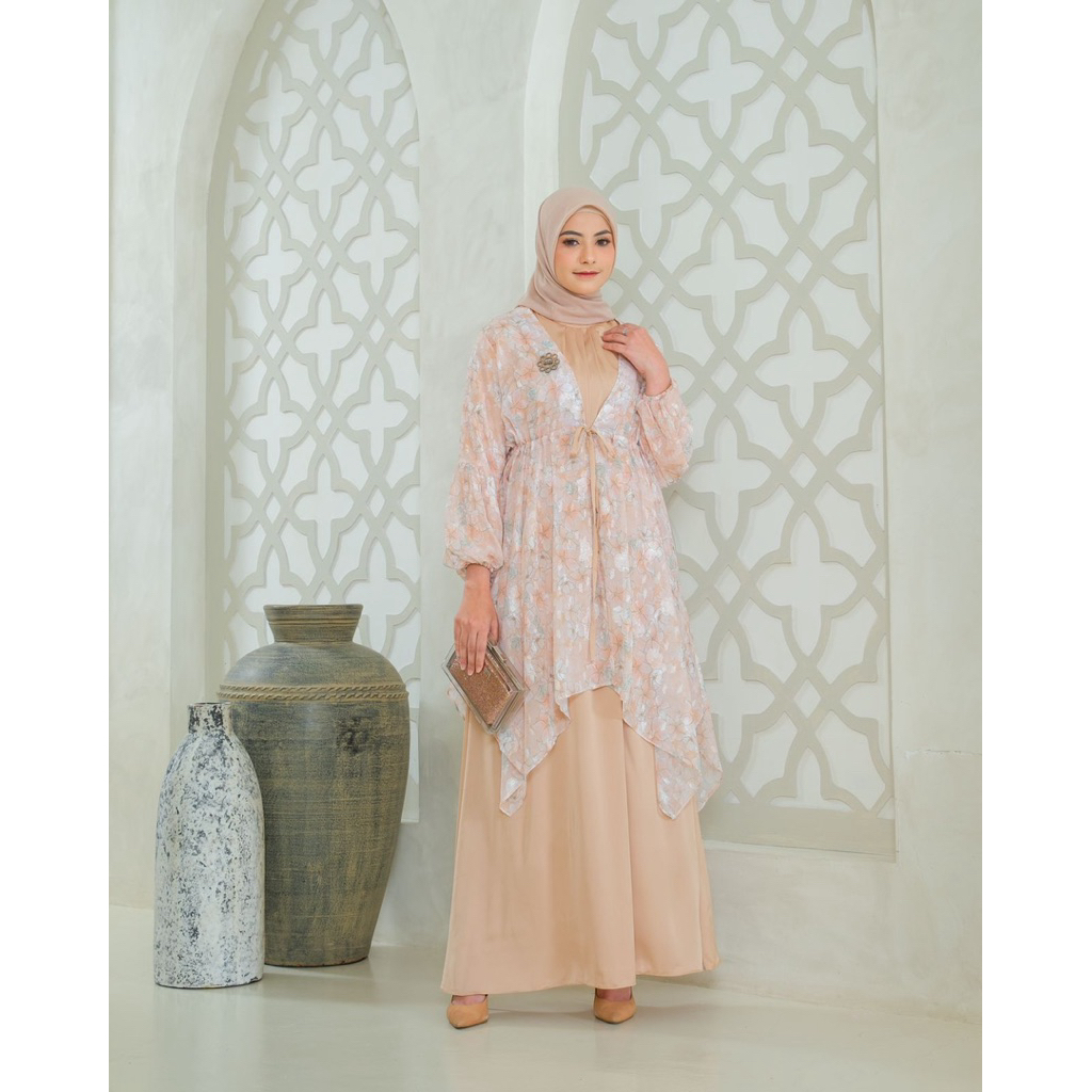 DRESS GAMIS LESTARI PREMIUM TERBARU OOTD FASHION GIES BUTIK