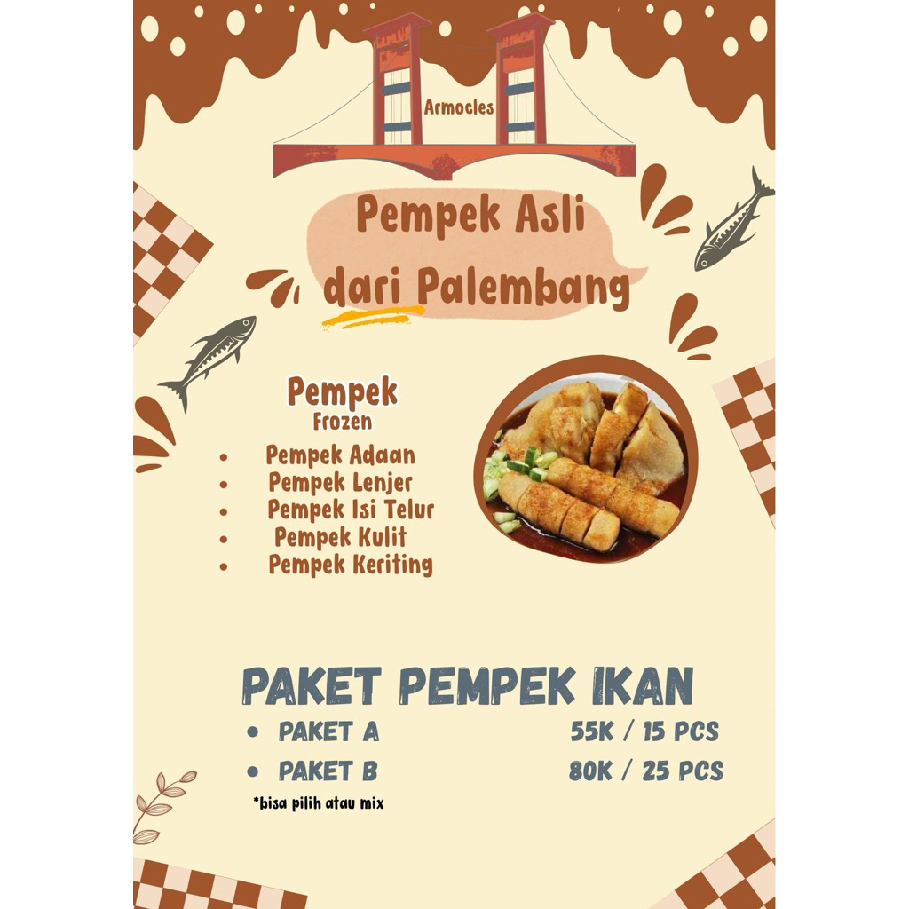 

Pempek ikan asli palembang