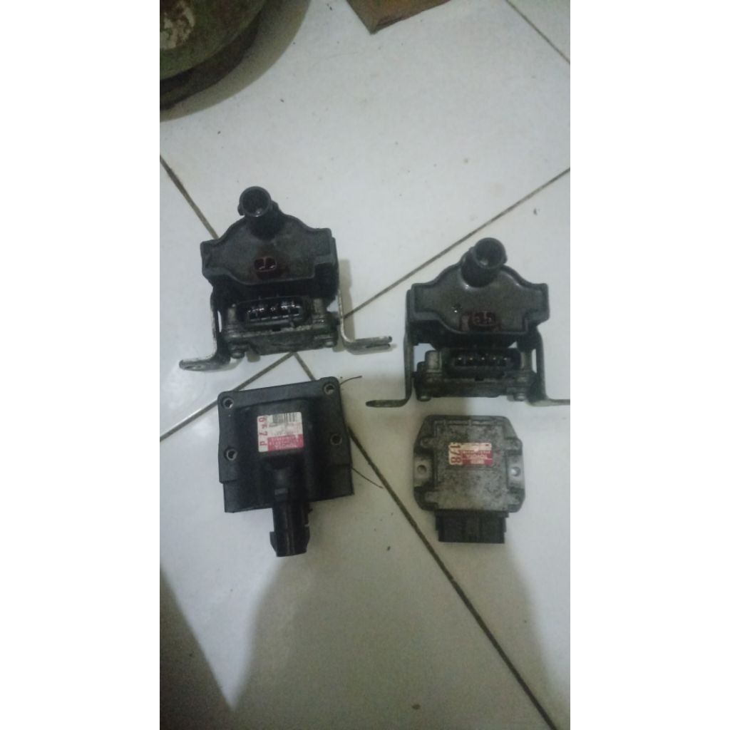 koil set dengan igniter Toyota kijang kapsul 7k