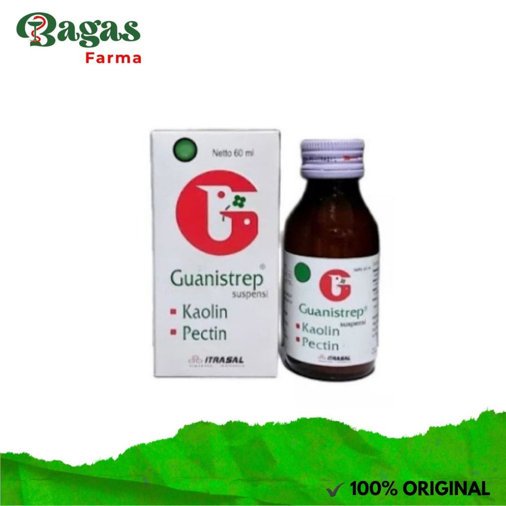 

Guanistrep Syrup Isi 60 Ml Botol