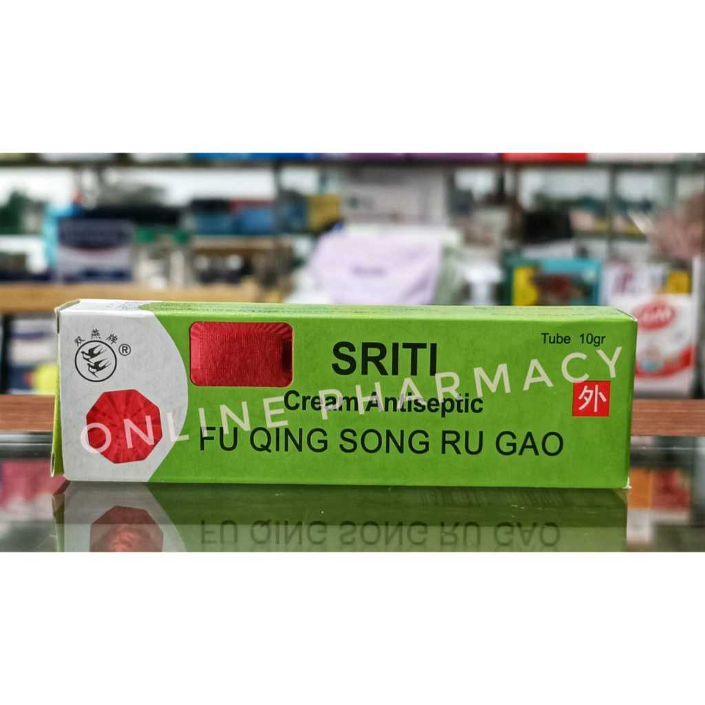 Salep Sriti Original Asli - Sriti Cream Antiseptic Jerawat Flek Hitam Ruam Kemerahan Gatal Panu 10gr
