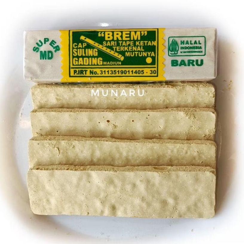 

Brem Madiun Cap Suling isi 3/4 Lapis Polos