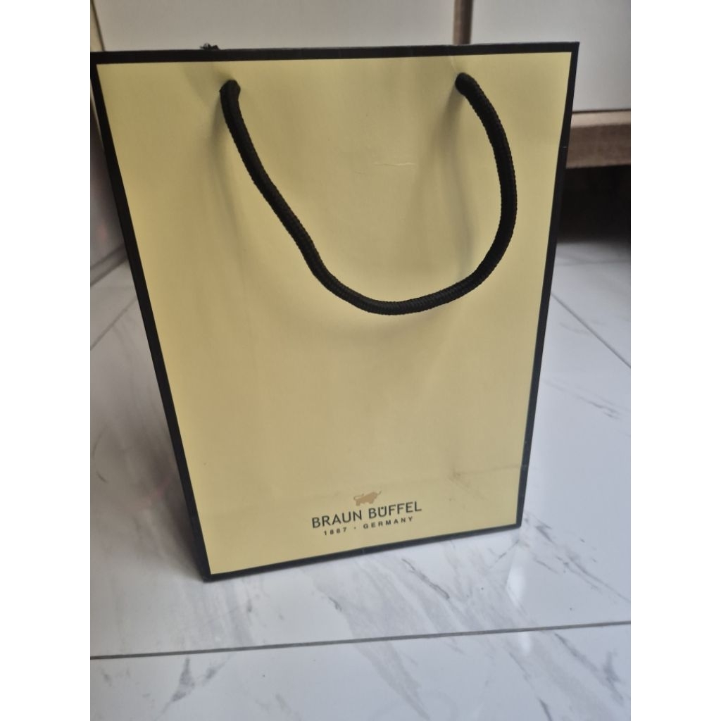 

paperbag braun buffel