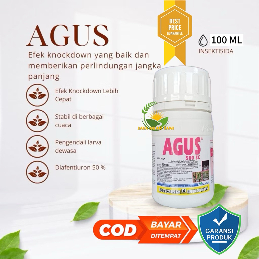 Insektisida Agus 500 SC 100 Ml Untuk Tanaman Cabai