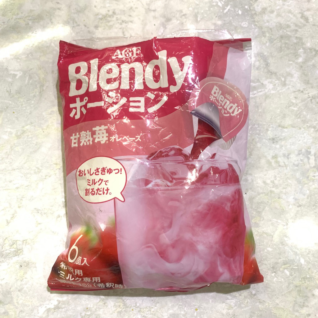 

[ECER] Blendy Jepang Cair Rasa Strawberry potion