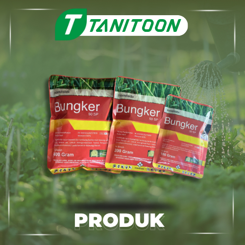 BUNGKER 50 SP INSEKTISIDA: METOMIL 50 %