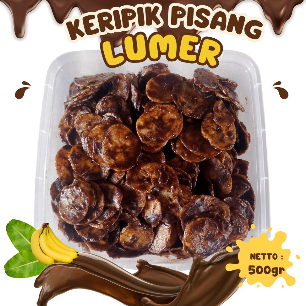 

Kripik pisang coklat 500g