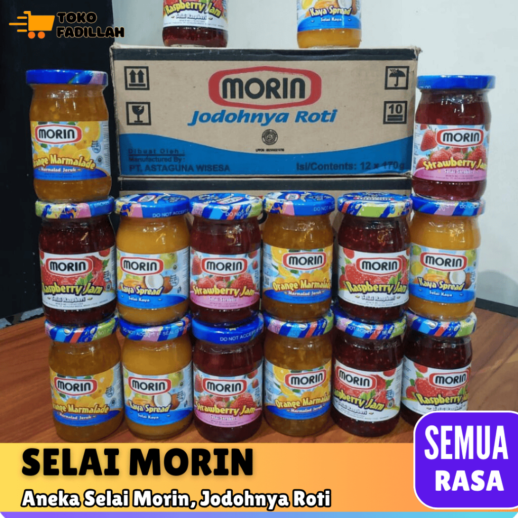 

Selai MORIN Botol Kaca 150 & 170 gr - Cokelat Kacang Kaya Strawberry Nanas [Semua Varian]