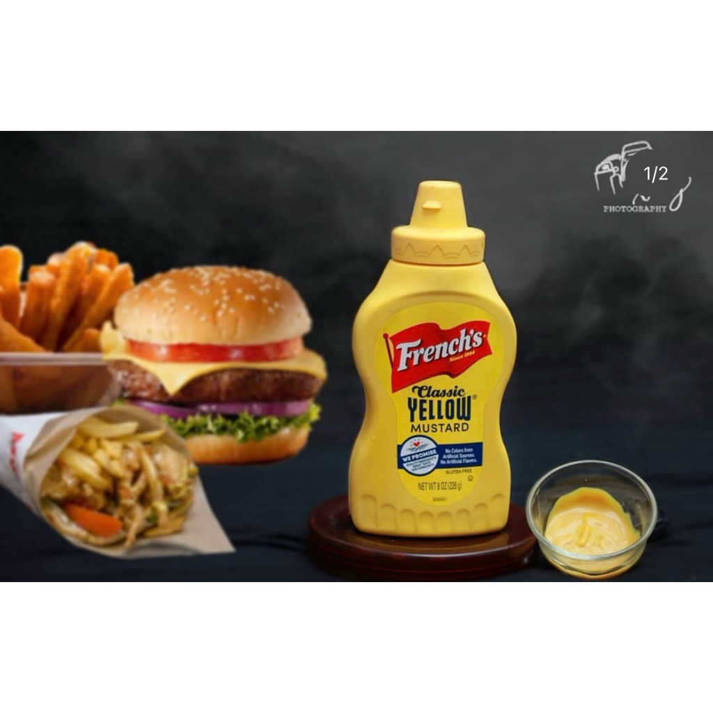 

French yellow mustard