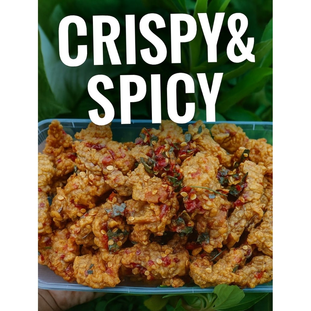 

KERIPIK KULIT AYAM PEDAS 110GRAM /ORIGINAL