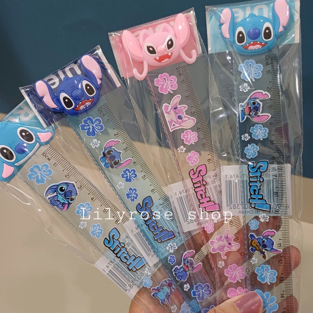 

Penggaris ruler 15cm kepala STITCH 0727