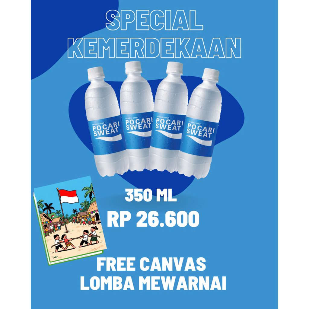 

Paket Pocari Sweat Special Kemerdekaan
