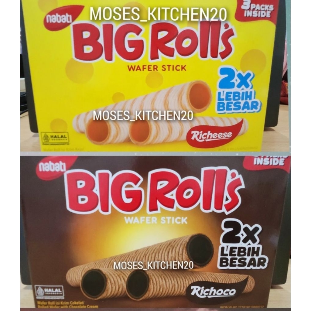 NABATI WAFER ROLL KEJU 108 GRAM/ROLL KEJU NABATI 108 GRAM/STICK ROLL KEJU 208 GRAM/BIG ROLLS NABATI 