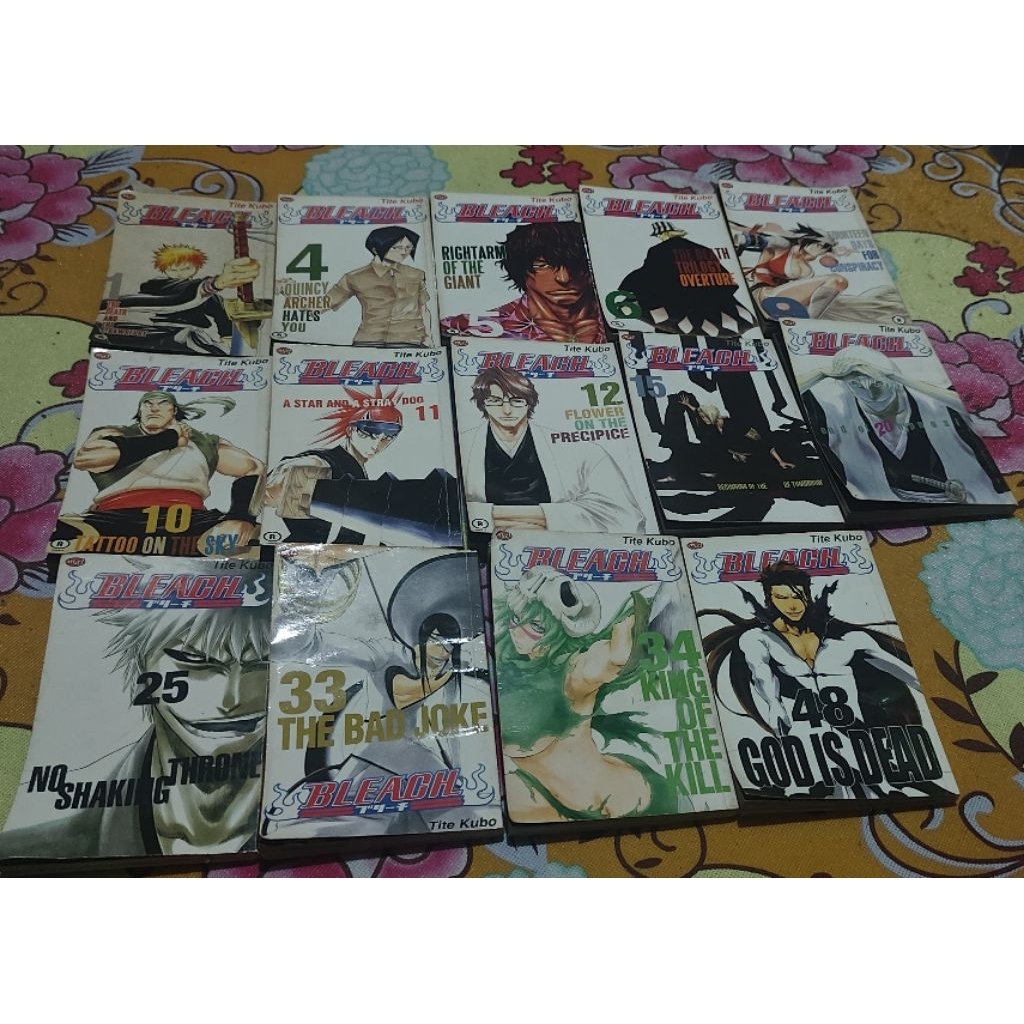 KOMIK BLEACH PRELOVED CABUTAN
