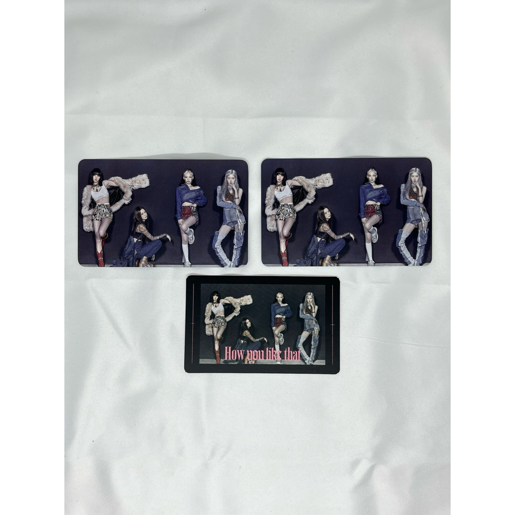 Blackpink How You Like That HYLT Photocard PC Official